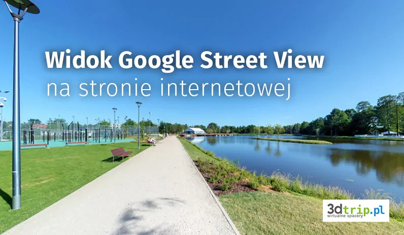 Wirtualna wycieczka od Google na stronie internetowej