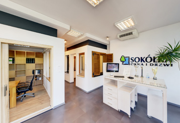 Wirtualny spacer po salonie okien i drzwi