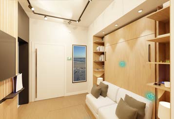 Schron Shell House Spacer 3D