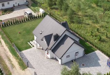 Dom na sprzedaż z drona